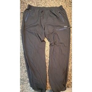 Mocoly Mens Cargo Hiking Pants Dark Gray Quick Dry Elastic Waist XXL 31 Inseam